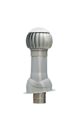 Комплект RRTV D160 для фальцевой и битумной кровли пластик Silver ERA