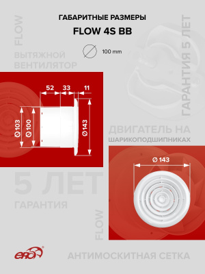 Площадка торцевая ПТПР фланец D110 решетка 180х250 пластик ERA