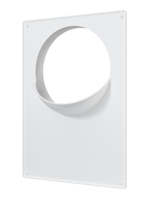 Площадка торцевая ПТП фланец D130 180х250 пластик ERA