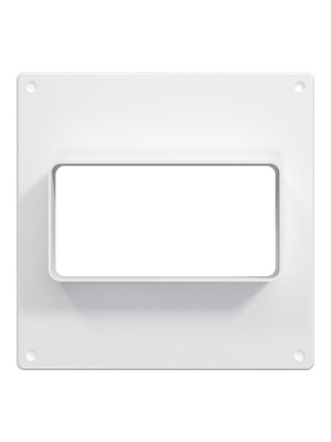 Площадка торцевая ПТП фланец 55х110 150х150 пластик ERA