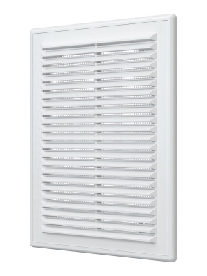 Решетка вентиляционная AR сетка разъемная 185х255 пластик AURAMAX