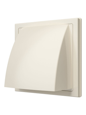 Выход стенной КФВ фланец D125 обр.клапан 150х150 ASA Ivory ERA