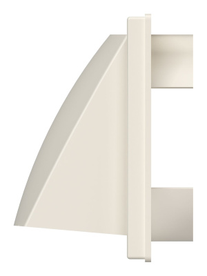 Выход стенной КФВ фланец D125 обр.клапан 150х150 ASA Ivory ERA