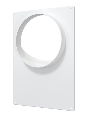 Площадка торцевая ПТП фланец D130 180х250 пластик ERA