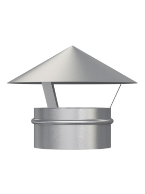 Зонт крышный RUG D150 оцинк.сталь ERA PRO