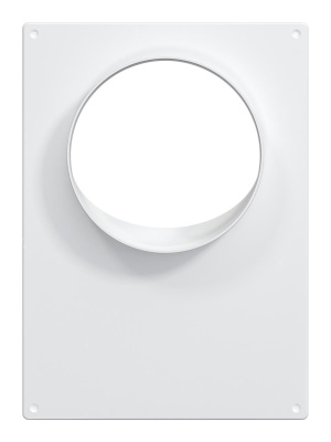 Площадка торцевая ПТП фланец D120 180х250 пластик ERA