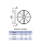 Обратный клапан ОК D100 пластик ERA