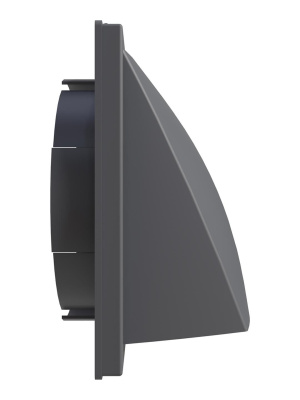 Выход стенной КФВ фланец D150/160 обр.клапан 190х190 ASA Gray ERA