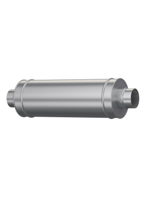 Шумоглушитель MDG D100 L0,6м оцинк.сталь ERA PRO