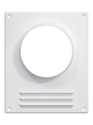 Площадка торцевая ПТМР фланец D125 решетка 196х236 окраш.сталь ERA