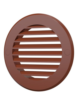 Решетка вентиляционная РКН фланец D100 D136 ASA Terracotta ERA