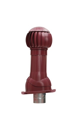 Комплект RRTV D160 для металлочерепицы Monterrey пластик Crimson ERA