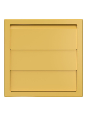 Выход стенной КФ фланец 55х110 жалюзи 150х150 ASA Beige ERA