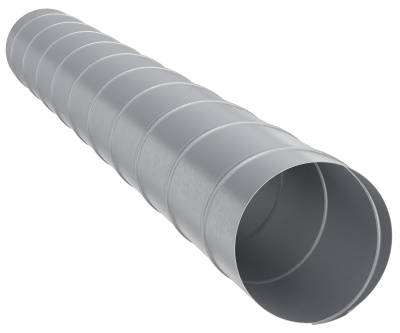 Воздуховод DG D125 L2м оцинк.сталь ERA PRO