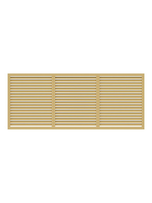 Экран радиаторный ПР фланец 600х1500 пластик Beige ERA