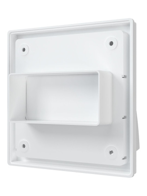 Выход стенной КФВ фланец 55х110 обр.клапан 150х150 ASA ERA