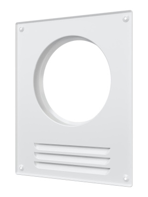 Площадка торцевая ПТМР фланец D130 решетка 196х236 окраш.сталь ERA