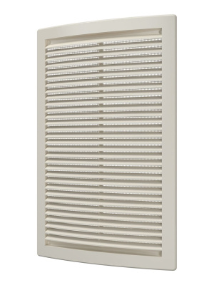 Решетка вентиляционная РЦ сетка 200х300 пластик Ivory ERA