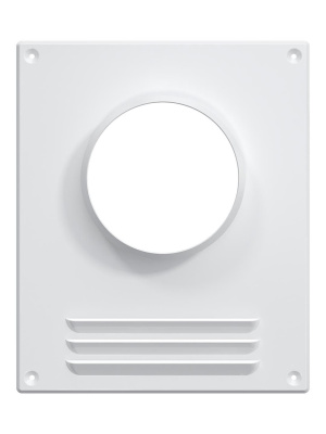 Площадка торцевая ПТМР фланец D110 решетка 196х236 окраш.сталь ERA