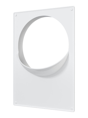 Площадка торцевая ПТП фланец D150 180х250 пластик ERA