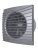 Вентилятор накладной SILENT D100 обр.клапан Dark gray metal DICITI