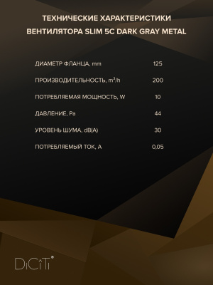 Площадка торцевая ПТПР фланец D125 решетка 180х250 пластик ERA